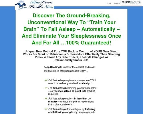 You are currently viewing The Insomnia Program cb | Blue Heron Health News