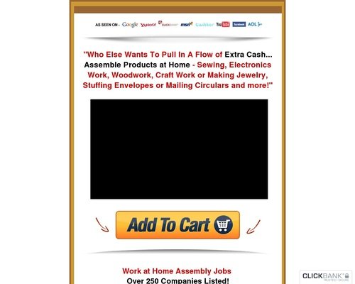 Read more about the article Discover How To Pull In Extra Cash Assembling Products at Home – Assemble Products at Home