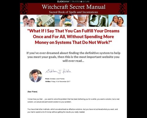 Read more about the article Witchcraft Secret Manual – Love and Money Spells