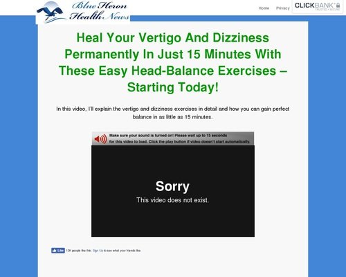 Read more about the article Vertigo and Dizziness Program – Blue Heron Health News