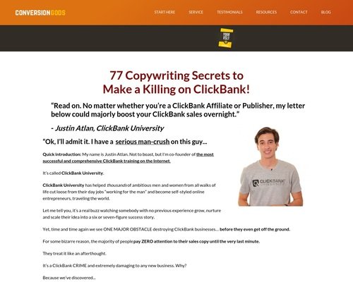 You are currently viewing Official ClickBank Copywriting Guide | Conversion Gods