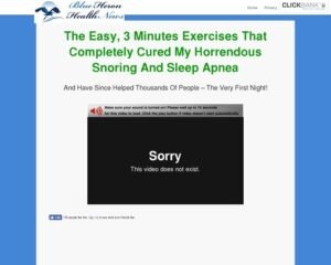 Read more about the article Stop Snoring Exercise Program cb vsl | Blue Heron Health News