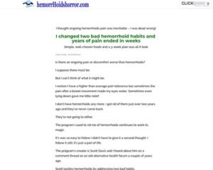 Read more about the article Hemorrhoids Case Study cb | Blue Heron Health News