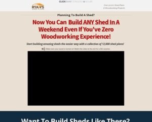 Read more about the article Ryan Shed Plans 12,000 Shed Plans and Designs For Easy Shed Building! – RyanShedPlans